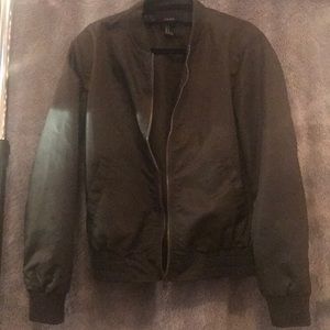 FOREVER 21 ARMY GREEN BOMBER JACKET